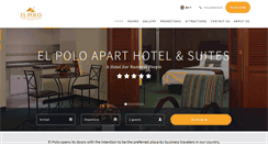 Desktop Screenshot of hotelelpolo.com